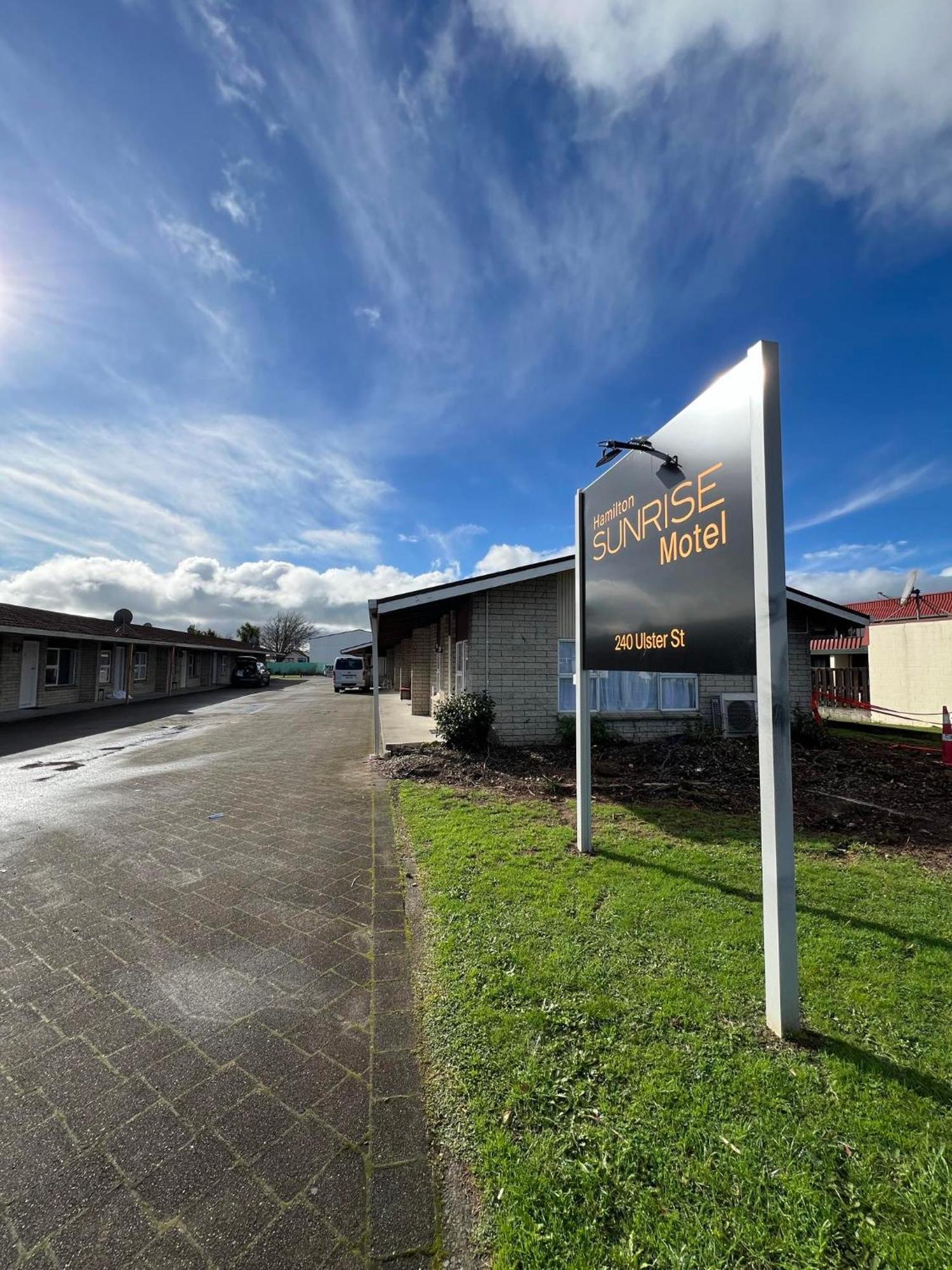 Hamilton Sunrise Motel Exterior foto